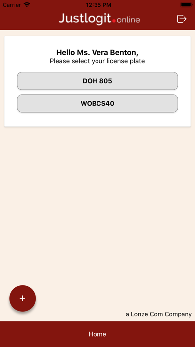 Screenshot #1 pour Justlogit App