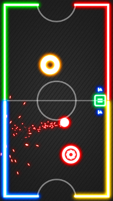 Screenshot #1 pour Air Hockey sur table 2 joueur