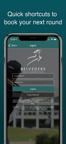 Game screenshot Belvedere Golf & Country Club apk