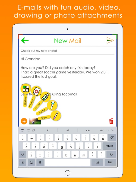 Tocomail - Email for Kidsのおすすめ画像3