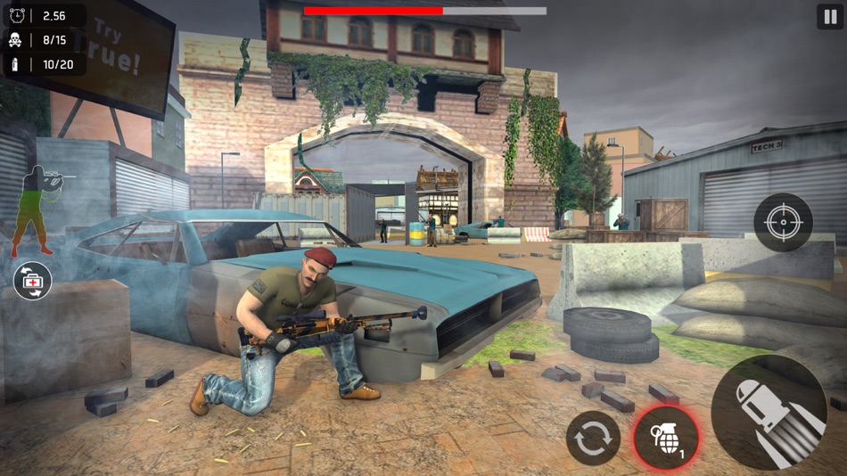 #1. Cover Commando (iOS) Podle: Seher Anwar