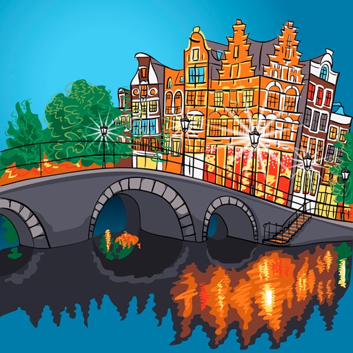 Amsterdam 2020 — offline map icon