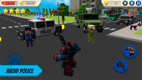 Robot Hero: City Simulator 3D screenshot