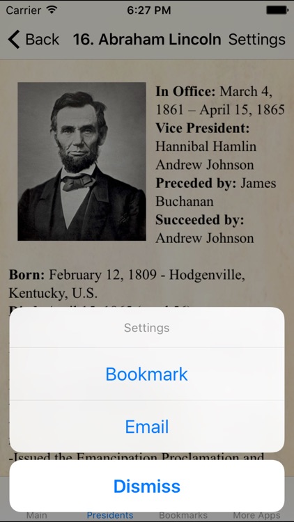 U.S.A. Presidents Pocket Ref.