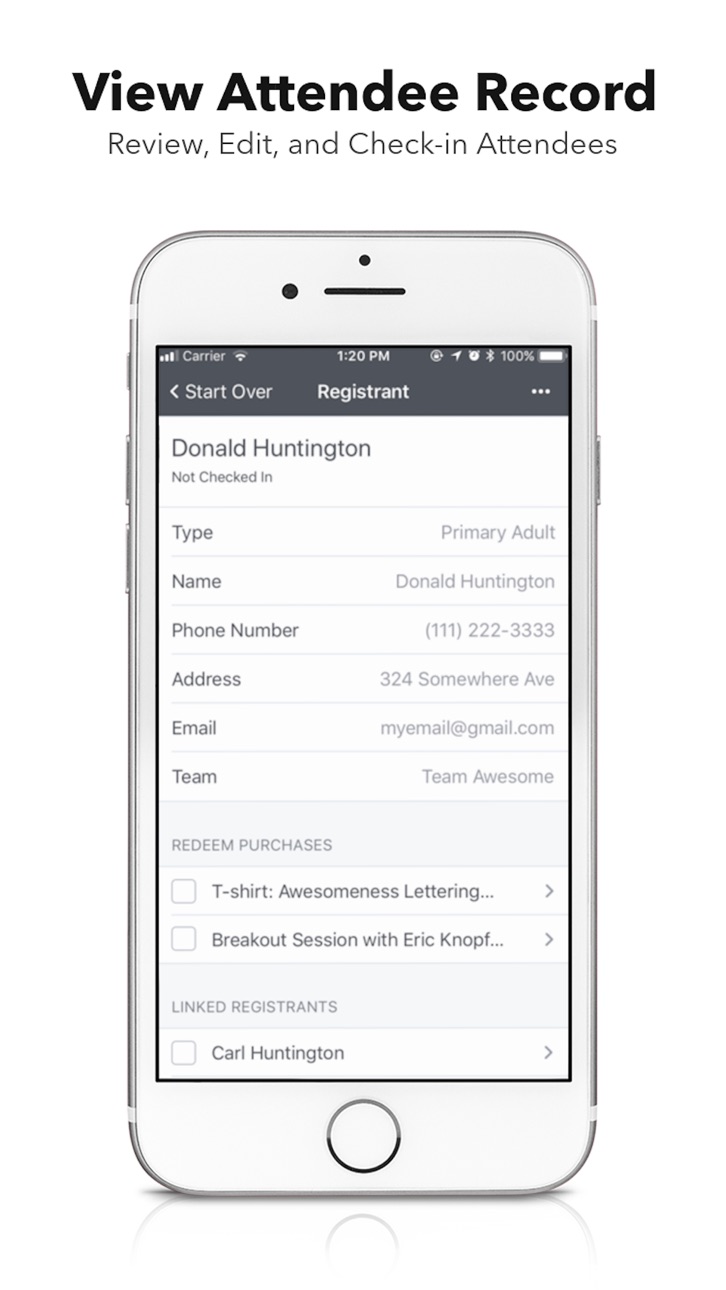 iPhone screenshot