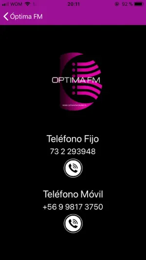 Optima FM screenshot 3