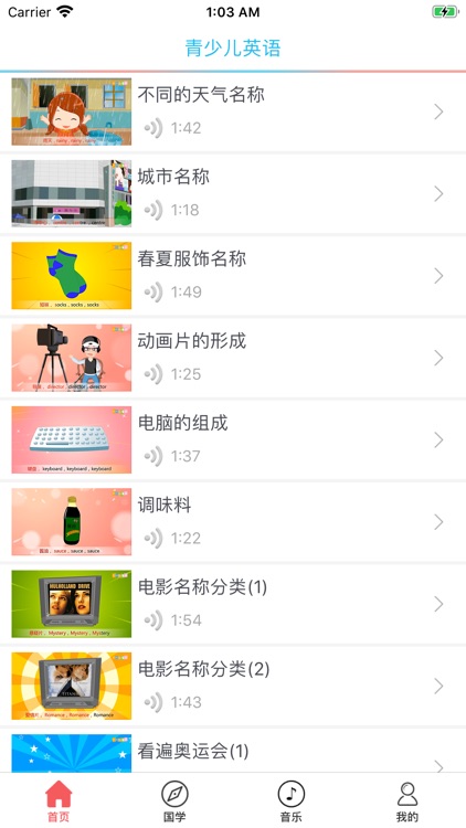 青少儿英语－视频教程