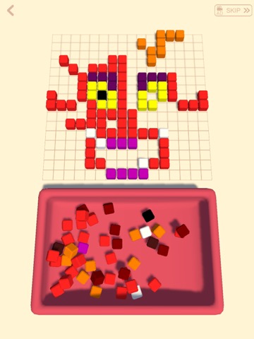 Cubes art - unique puzzleのおすすめ画像1