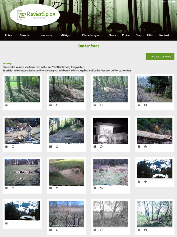 Screenshot #5 pour RevierSpion Bilderdienst