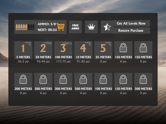 Shooting Range: Desert iPad screenshot 5 - Games app