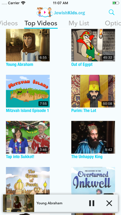 Jewish Kids Videos Screenshot