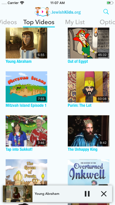 Screenshot #2 pour Jewish Kids Videos