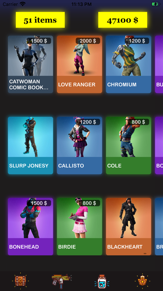 #5. Fortnity Cases (iOS) 由: Dmitry Koliush