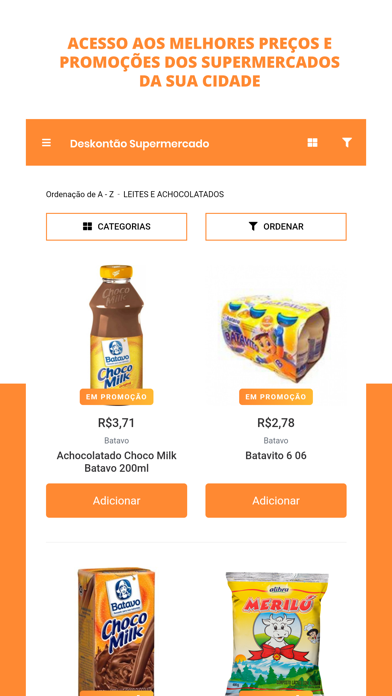 AppMercados Screenshot