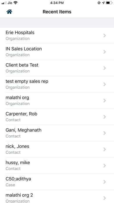 hc1 CRM iPhone screenshot 5 - Business app