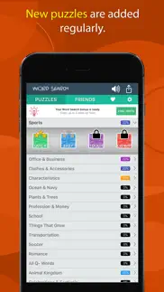 word search puzzles rjs iphone screenshot 3