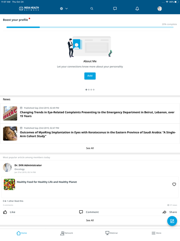 Screenshot #4 pour India Health Network by IQVIA