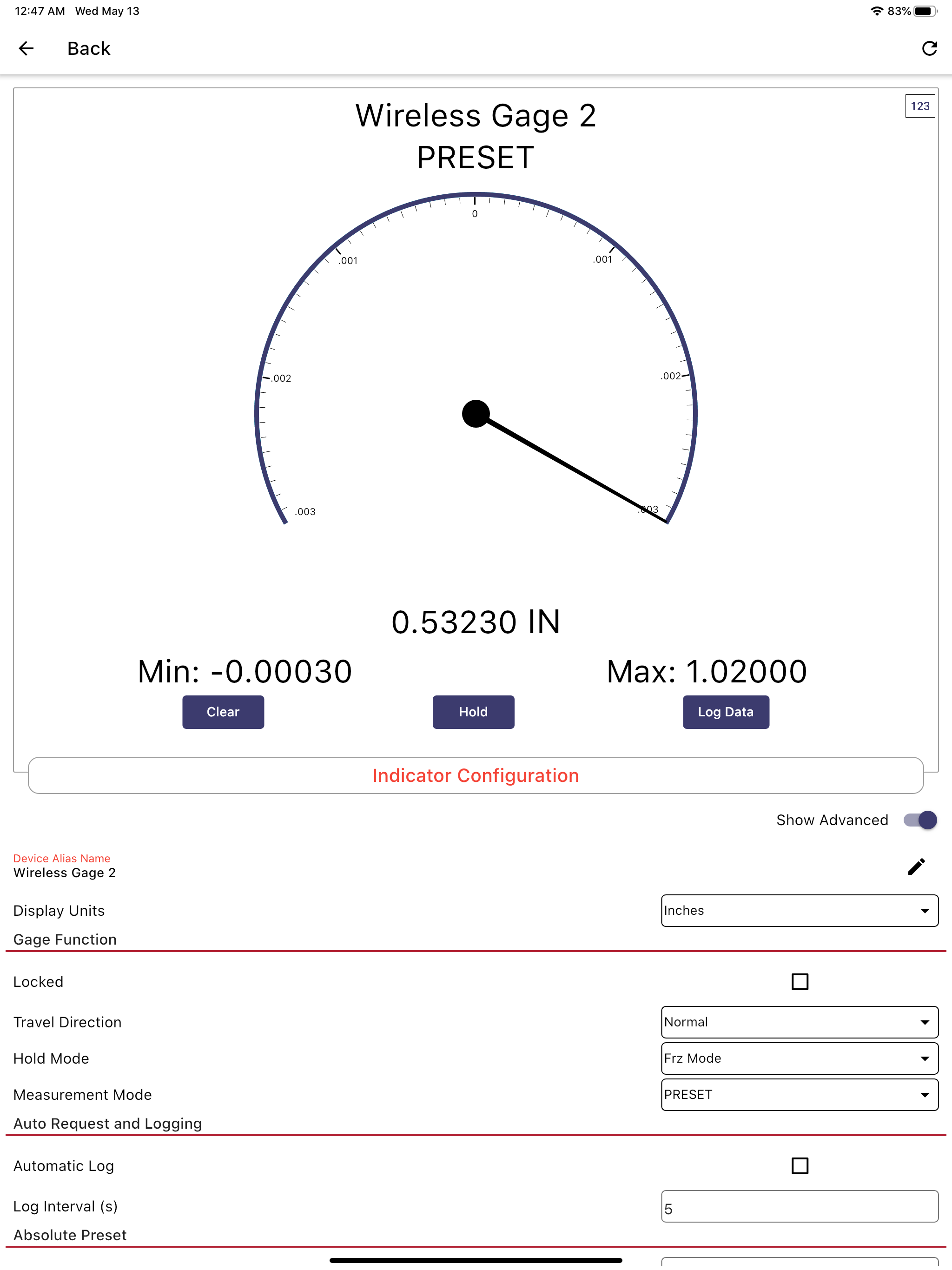 Electronic Dial Indicator