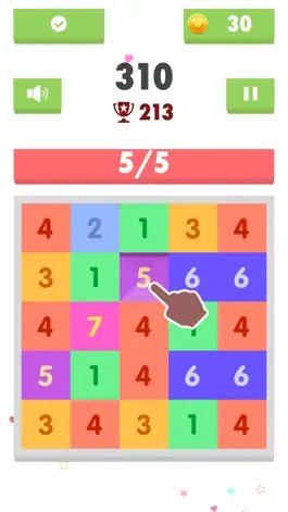 Game screenshot 点点我+1 - 数字合体消除 mod apk