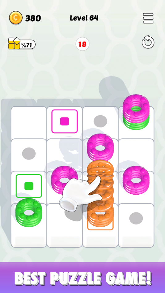 #7. Color Sort Shuffle (iOS) 来自: ZiNKY OYUN YAZILIM ANONiM SiRKETi