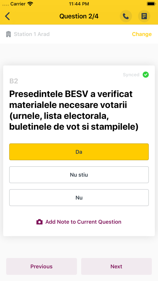 Vote Monitor by Code 4 Romania - 2.4.4 - (iOS)