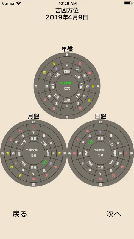 九星方位盤 screenshot 4 of 6
