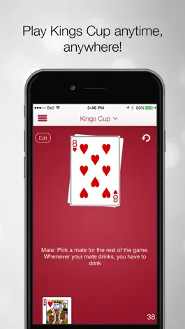 Game screenshot Kings Cup Drinking Game mod apk