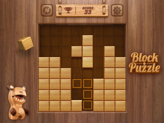 Wood Cube Puzzle iPad app afbeelding 6