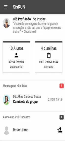 Game screenshot SisRUN Coach apk