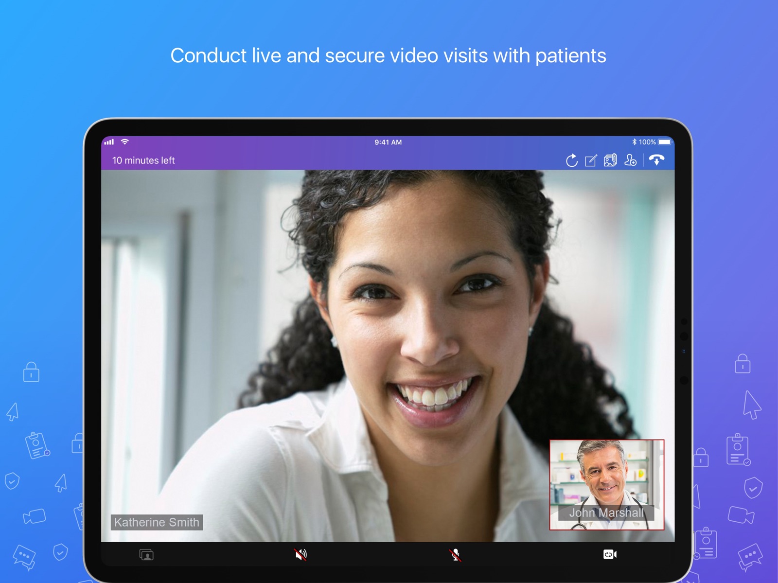 American Well for Clinicians ipad screenshot 1