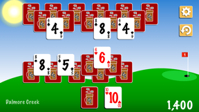 Golf Solitaire 2 screenshot