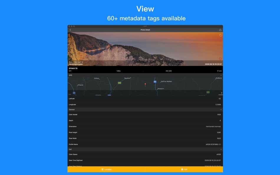 Exif Viewer - Photo Metadata+ - 1.8 - (macOS)