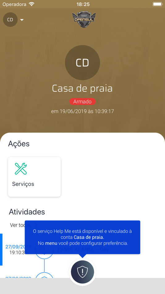 #1. DFENSUL URUG (iOS) Podle: H.L.P.F. Sistemas Eletronicos De Seguranca EIRELI
