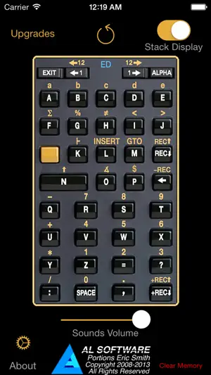 i41CX screenshot 3