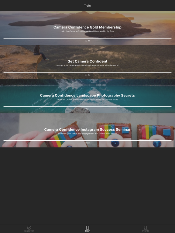 GET CAMERA CONFIDENT