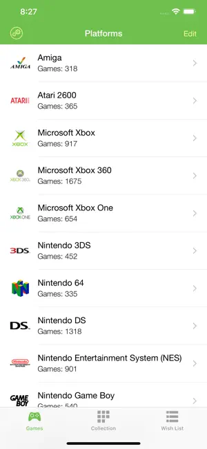 Captura de Pantalla 1 Collector-Your game collection iphone
