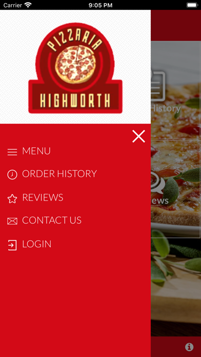 Highworth Pizzaria Screenshot