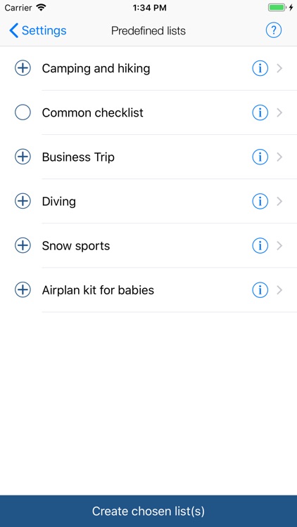 Travel Packing Checklists screenshot-9