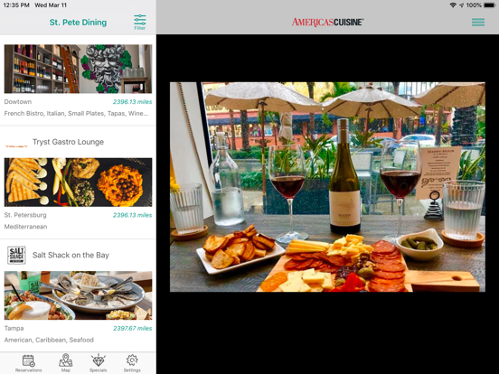 St. Petersburg Dining iPad screenshot