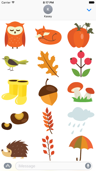 Fall Stickers Pack Screenshot