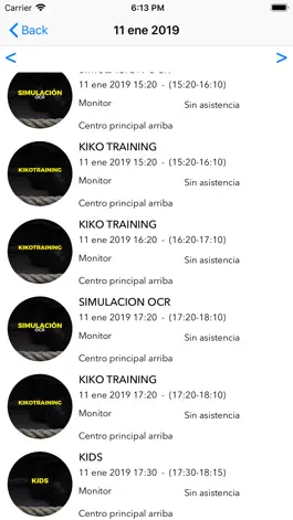 Game screenshot iGymTraining hack