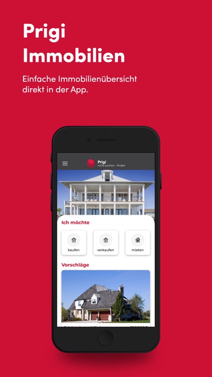 Prigi Immobilien App