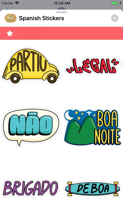 Spanish Stickers screenshot 3