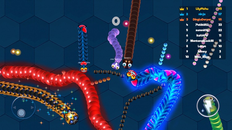 Snaker Dash -Color Snake Dance screenshot-3