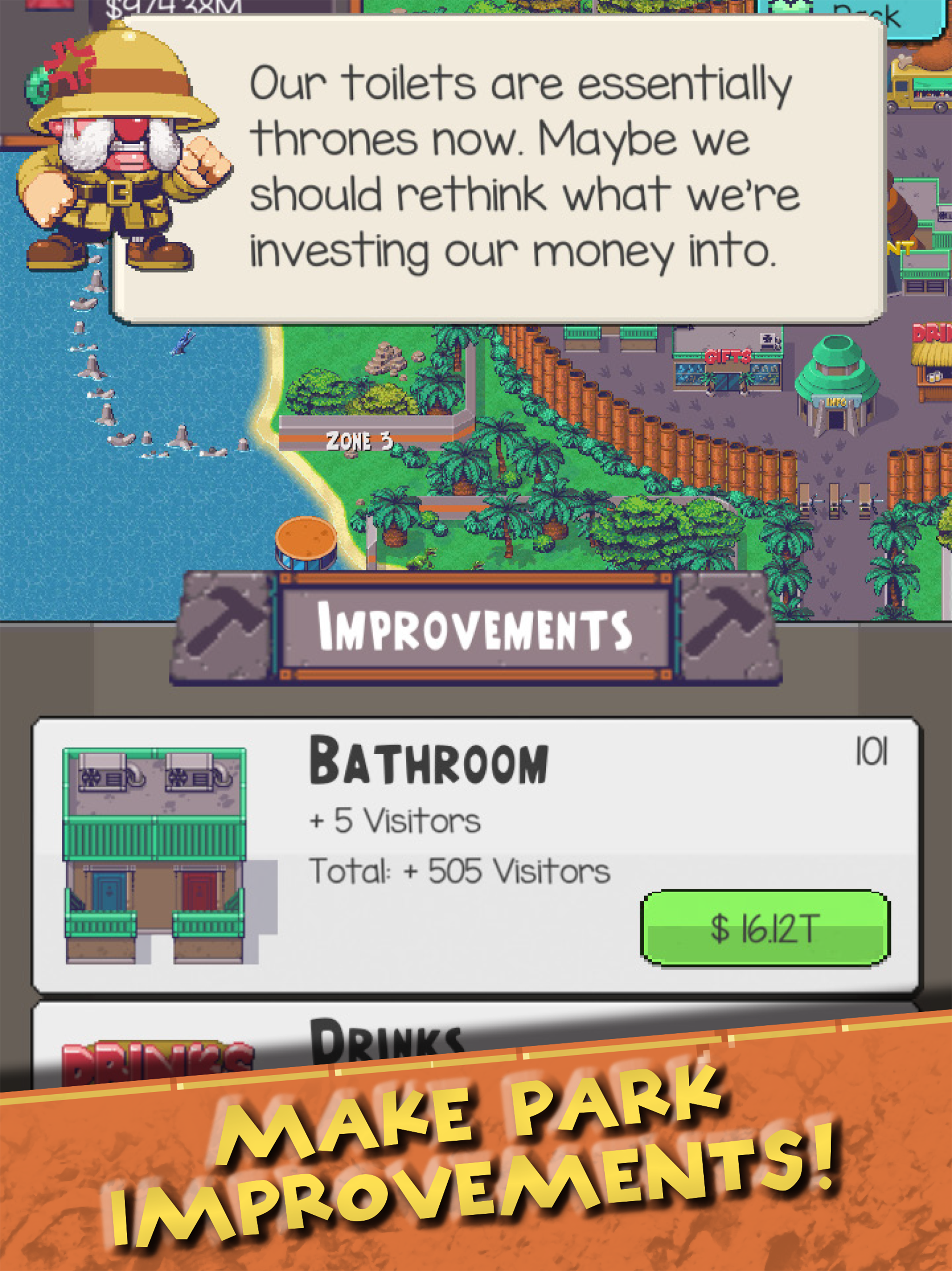 Idle Dino Zoo screenshot 11