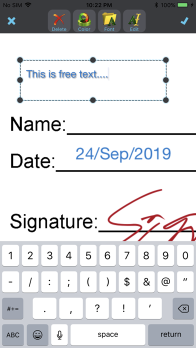 JustSign - eSign documents Screenshots