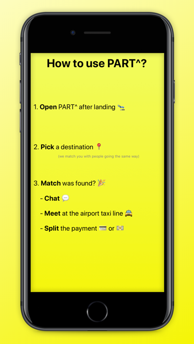 PART^ - Airport Taxi-Sharing screenshot 2