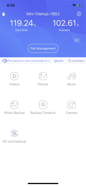 RAV FileHub on the App Store