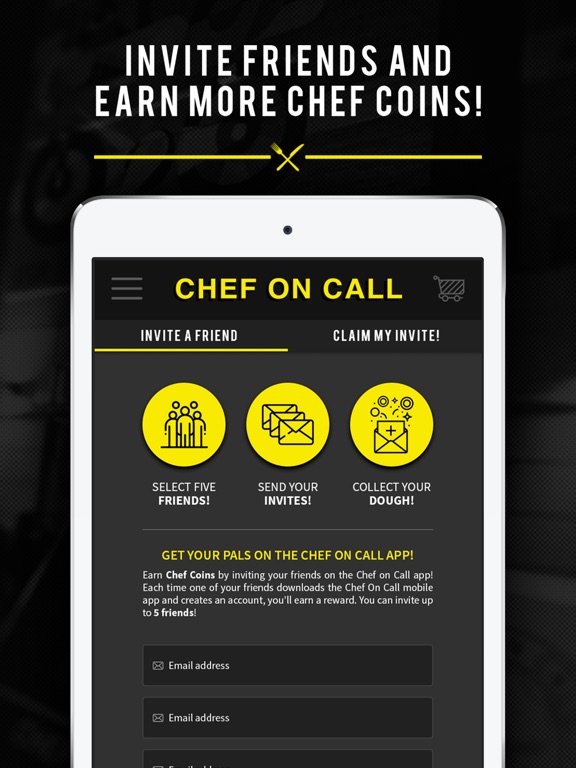 Chef-On-Call iPad screenshot 4 - Food & Drink app