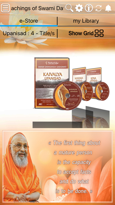 How to cancel & delete Teachings of Swami Dayananda from iphone & ipad 3